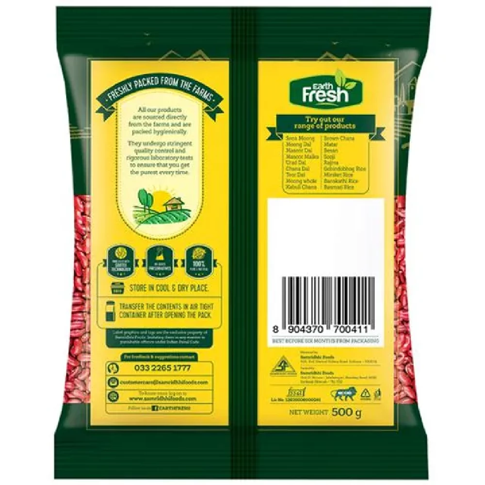 Earth Fresh Kashmiri Rajma, 500 g-2.webp